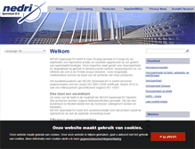 Tablet Screenshot of nedri.nl